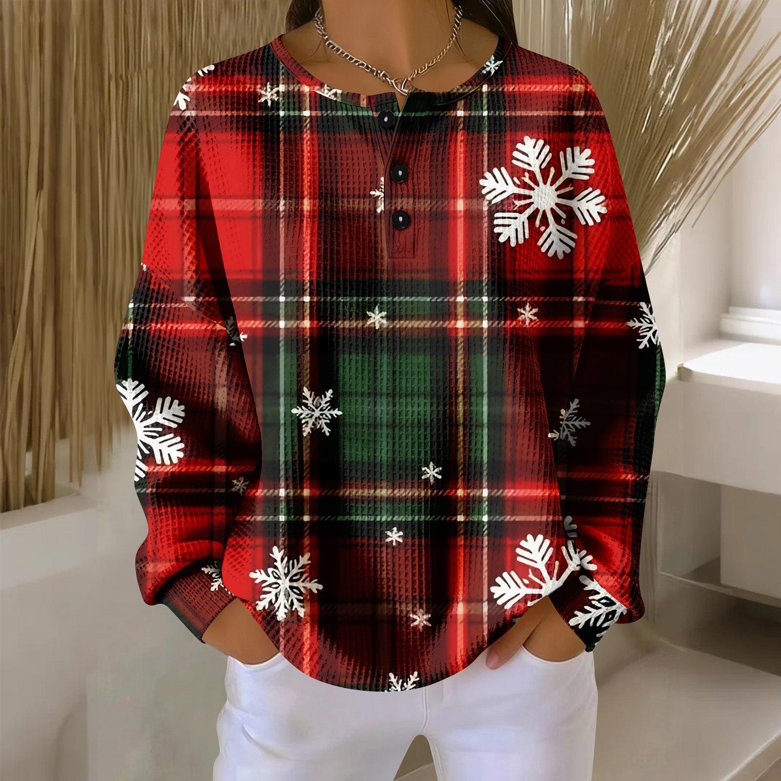 

Женские повседневные рубашки с длинным рукавом, топы на пуговицах с V-образным вырезом, свободный трикотаж, осенние фавориты для женщин L киноварь