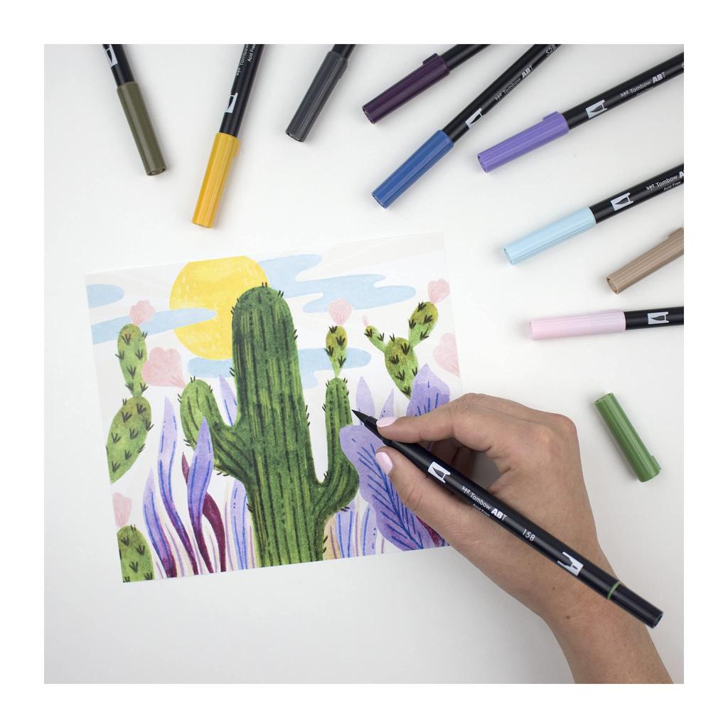 Tombow Graphic Marker Dual Brush Pen ABT N49 Water-Based AB-TN49