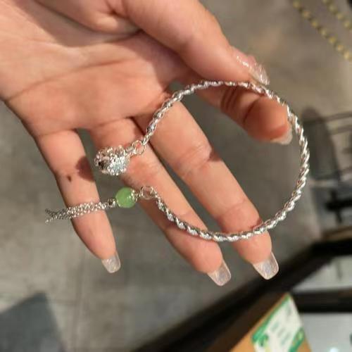 New Chinese Anti-jade Bell Bracelet 2025 New Antique Style Step by Step Fringed Palace Bell Bracelet