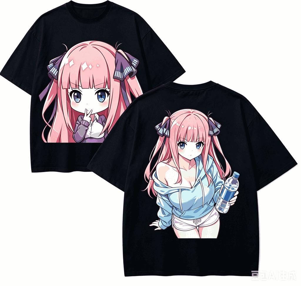 The Quintessential Quintuplets Anime Lover TShirt Harajuku Cotton NewModel Oversized Unisex Short Sleeves Classic Breathable