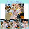 Cute Strawberry Bunny Resin Keychain Adorable Bag Charm Perfect Gift For Girls