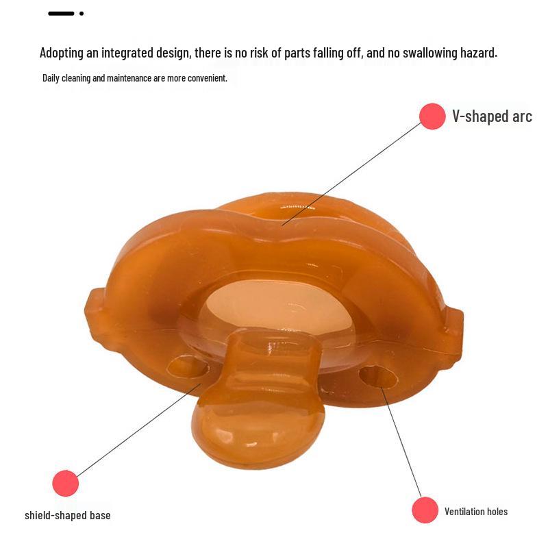 Silicone Day & Night Baby Pacifier Set - Super Soft, Imitation Breast Milk, Two-Pack with Box, Soothing Sleep Aid