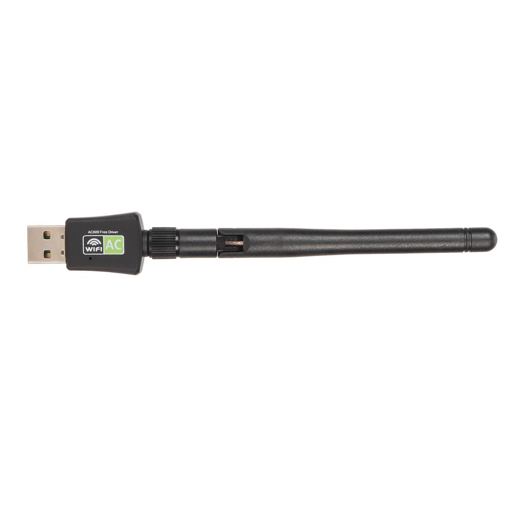 WiFi Dongle USB 2.0 2.4G 5G Dual Band 600Mbps Singal Antenna AP Mode High Safety WiFi Adapter for