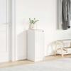 Shoe Cabinet White 29.5 x 34 x 76 cm Engineered Wood