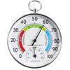 2 In 1 Wall Thermometer Hygrometer Wall-mounted Sensor Temperature Humidity Gauge  Sauna Room