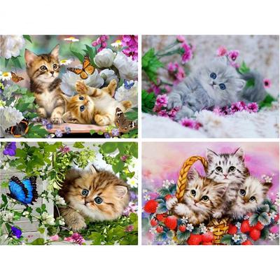 DIY 5D Vollbohrer Diamant Malerei Tier Katze Stickerei Kreuzstich Mosaik Home Decor Geschenk