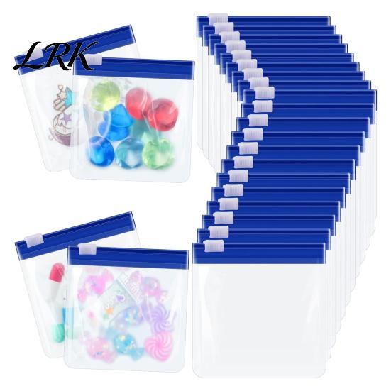 Medicine Slide Lock Bag Bags, Reusable EVA Pill Pouch, Waterproof Portable Travel Pills Small Items Storage Bag, for And Daily Use Compact Organizer