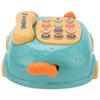 Kids Cute Mobile Phone Toy 16 Different Functions Children Simulation Cat Phone CarGreen