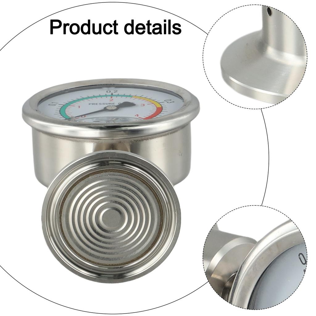 1pc 0-0.4MPa Manometer YTP60 Sanitary Diaphragm Pressure Gauge 50.5mm OD Tri Clamp Membrane Pressure Gauge Diaphragm Gauge
