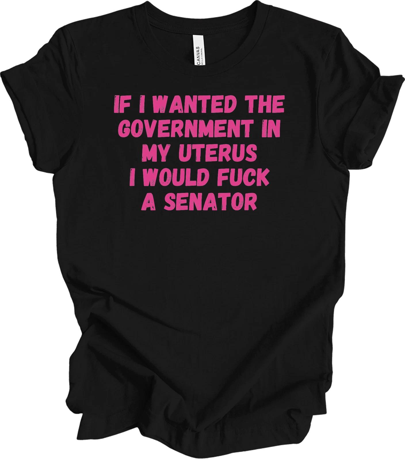 

Government in My Womb T shirt - Bold Statement Tee S