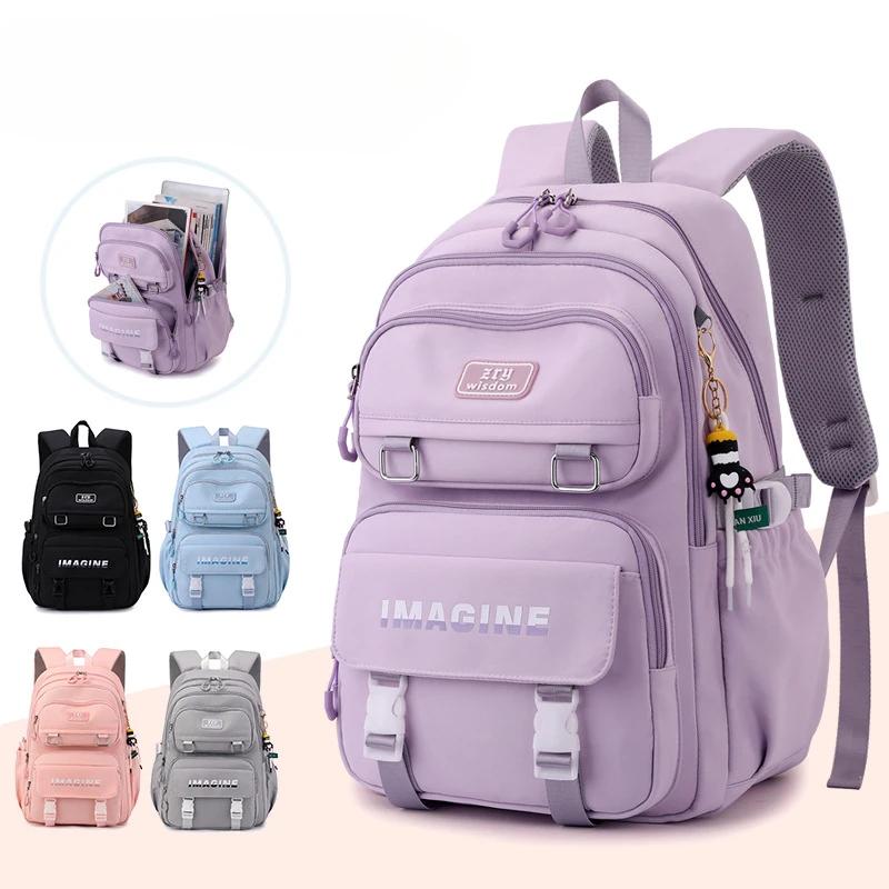 New Waterproof Children School Bags For Girls Orthopedic Primary School Backpack Kids Schoolbag Book Bags Mochila Escolar