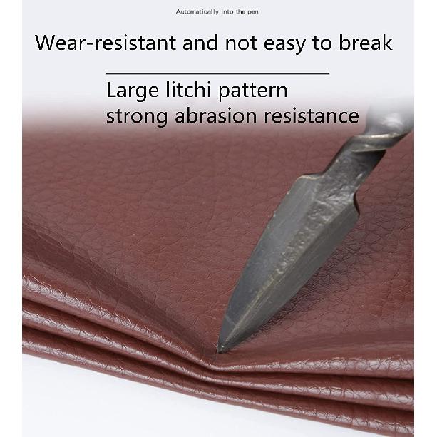 Leather Repair Patch Tape, Leather Adhesive Self-Adhesive, First Aid Patch Fix Tear Kit for Furniture Sofas Vinyl Car Seats Couch Chairs Shoes Down