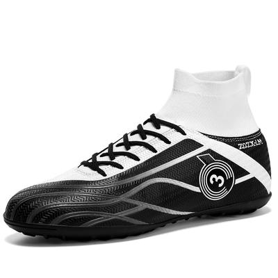 Fußballschuhe Unisex Fußballschuhe Herrensocken Kurze Nägel TF Professioneller High-Top-Trainingsschuh Kinder Fußballschuhe