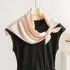 New Elastic Satin Acetate 71 Square Scarf, High-end Fashion Light Luxury Scarf, Silk Scarf Triangle Scarf, Spring and Autumn Versatile Scarf