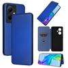VIVO V29 Lite Multi-card Carbon Fiber Phone Case: Neutral Flip Protective Cover