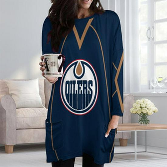 2024 Women's V-Neck NFL Team Long Sleeve T-Shirt with 3D Print Design