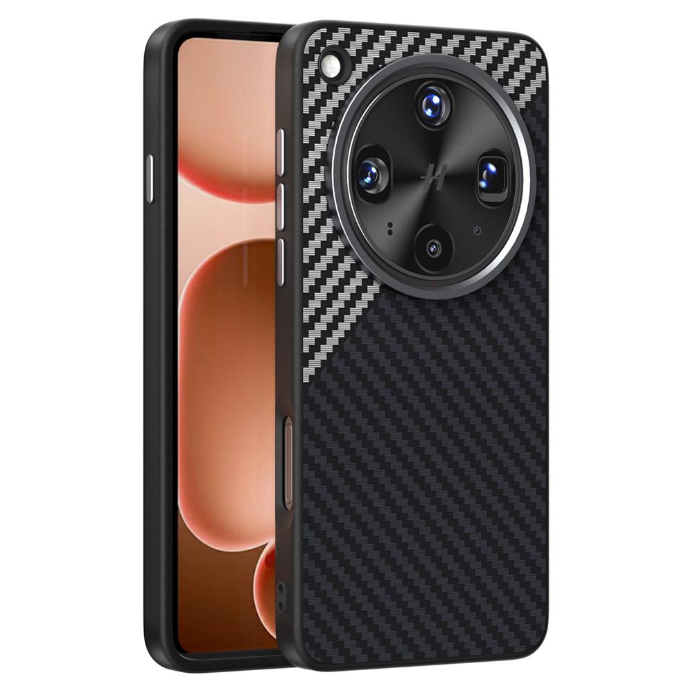 ABEEL For Oppo Find X8 Ultra 5G Case Compatible with MagSafe Carbon Fiber Texture Back Cover