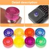 Colorful Guitar Effect Pedal Footswitch Toppers Guitar Effect Foot Nail Caps