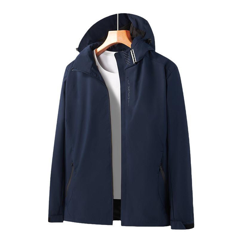 2023 Versatile Hooded Windbreaker: Single-Layer Sports & Casual Jacket for Men & Women