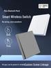 Mijia Smart Wireless Switch: Stick-Free Double Control Light with Bluetooth Mesh, No Wiring Needed, Remote and Scene Panel Control.
