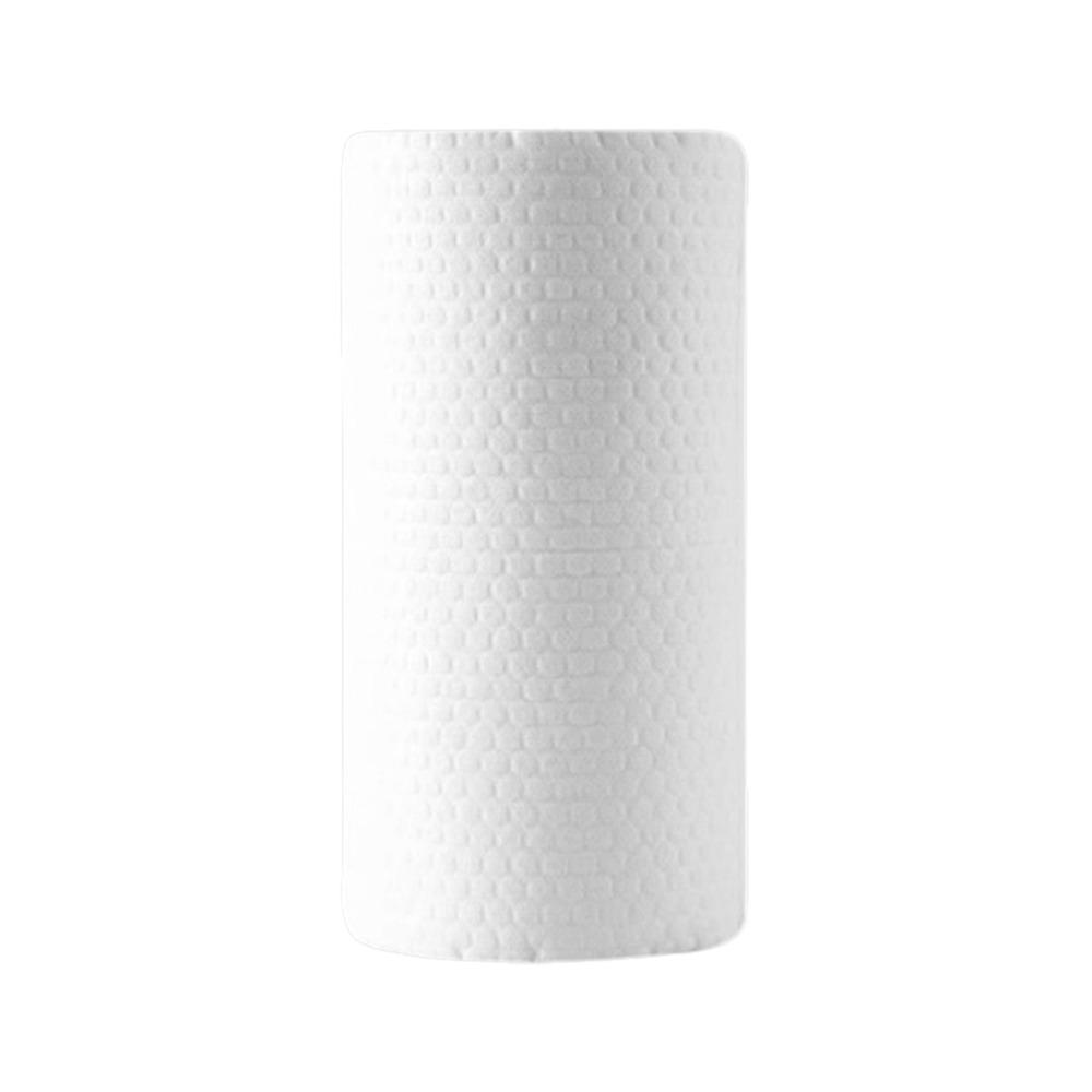 1Roll/400Sheets Non-woven Fabric Disposable Lazy Cleaning Rags Thickened Kitchen Towel Dishwashing