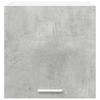Wall Mounted Cabinet with Door 2 pcs Concrete Grey and White 40 x 31 x 40 cm