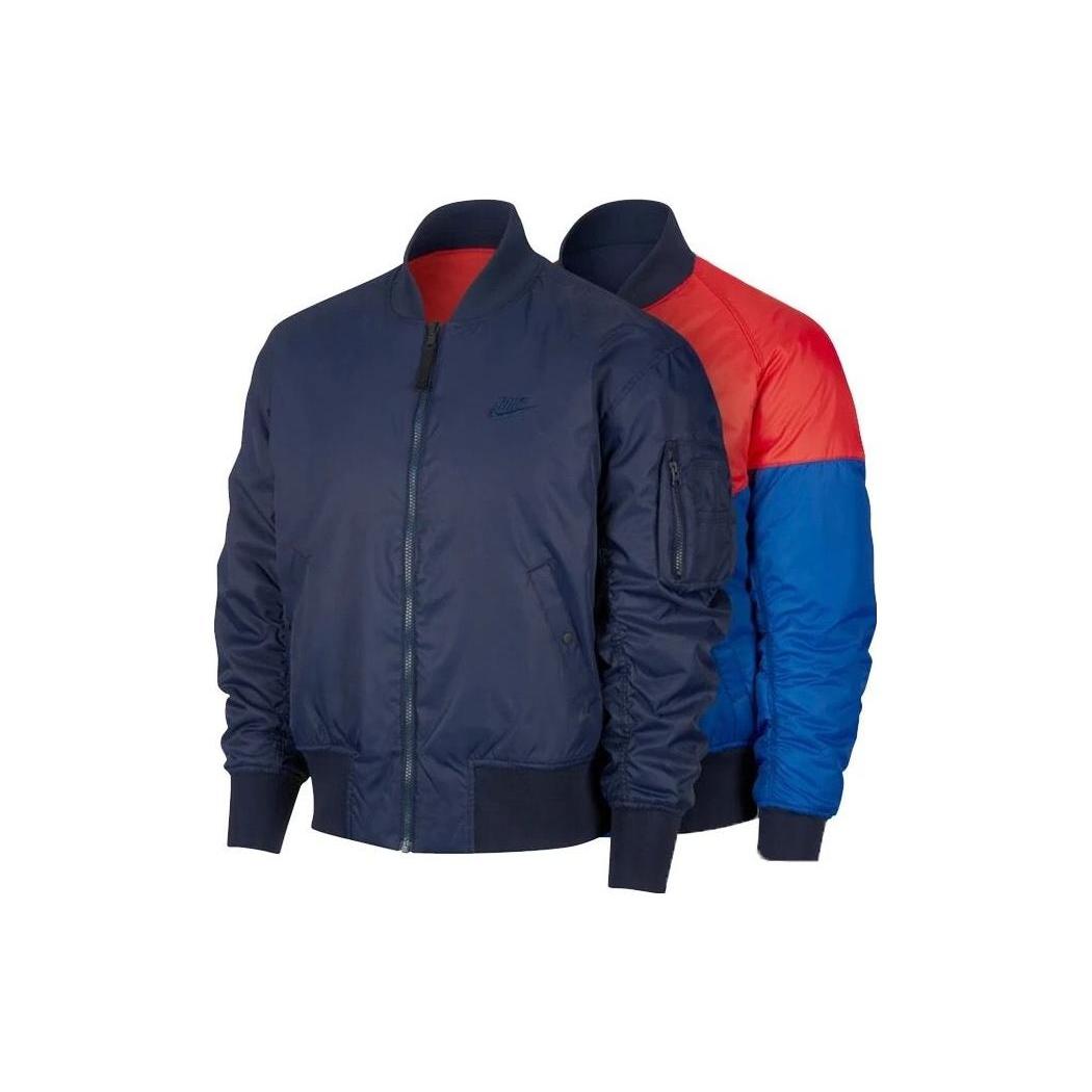 Мужская зимняя пуховая куртка Nike, темно-синяя, CV1631-451 M