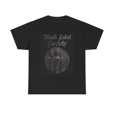 Black Label Society Grafik T-Shirt Retro Rockband Merch Unisex Schweres Baumwollmaterial