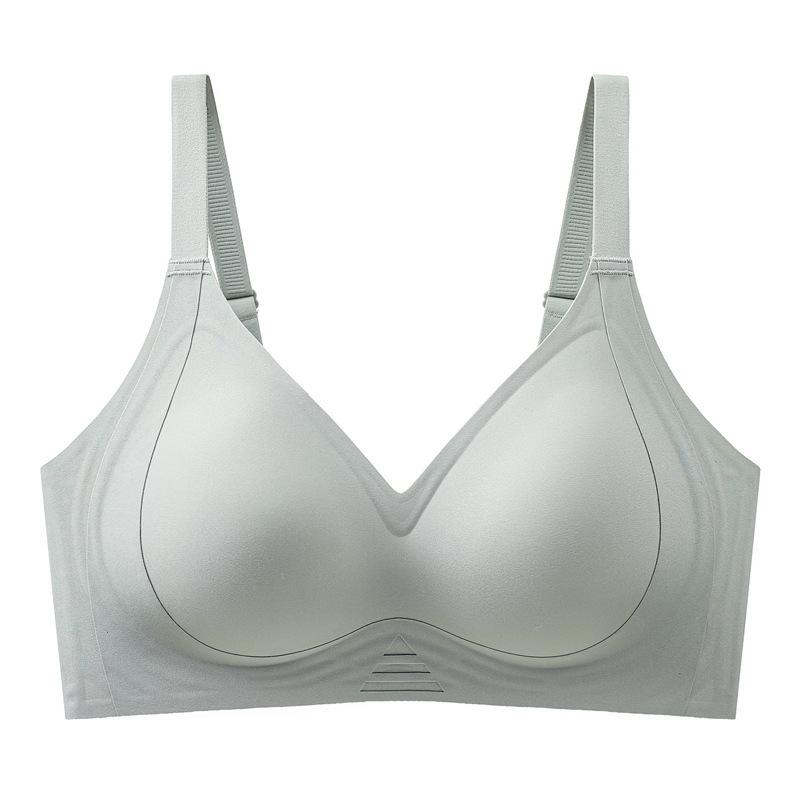 Soft Support, Pull and Gather, Seamless Underwear, Large Chest, Small Fixed Non-running Cup, Anti-sagging, No Steel Ring Bra.