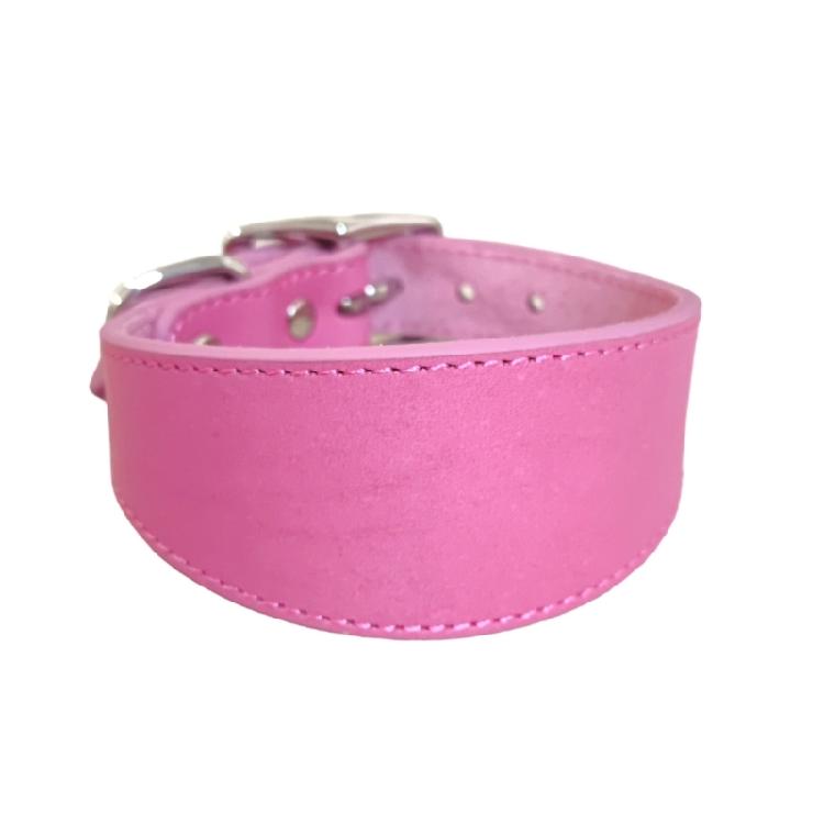 

Leathers Collar Wide Dogs Collar Comfortable Padded Collar for Medium Breeds M рожевий червоний колір