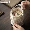 Chinese Brocade Drawstring Tea Cozies Japanese Tea Cozy for Teapot Portable Bag Travel Tea Set Bag Chinese Tea Set Accessories