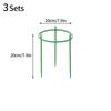 A Set of 12 Floors -Plant Support Pile Half Round Climbing Vines Stake Bonsai Fixing Rod Garden Plant Stake Holder Flower Ring Support Rack