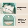 Excellent Cotton Pad Dispenser Easy To Take Sanitary Practical Wall Mounted Makeup Cotton Swabs Flip Organizer Storage Box