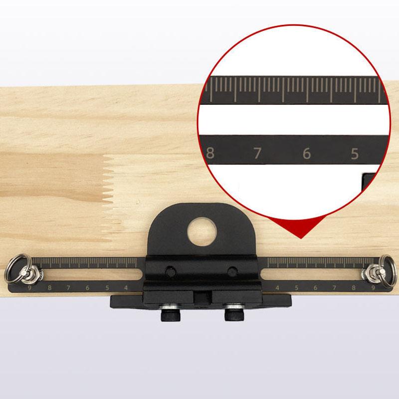 Dowel Jig Drill Kit, 3 in 1 Drill Hole Guide Jig Precise Drilling Locator Puncher with 8/10/15mm Drill Bits Pocket Hole Jig