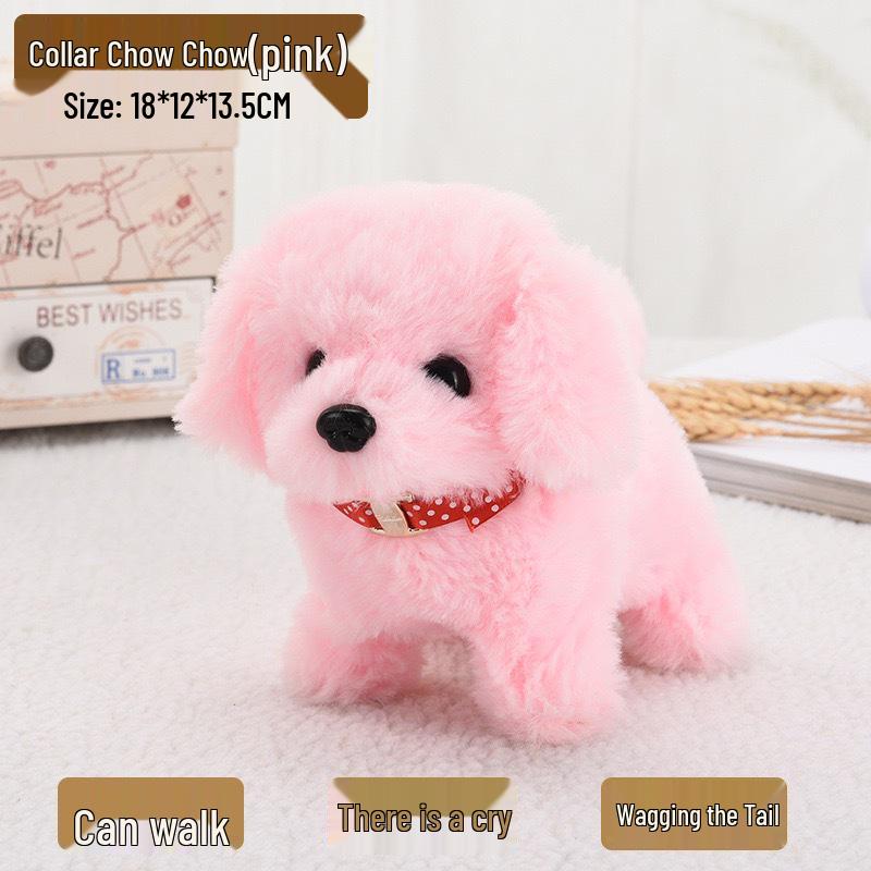 Elektronischer laufender & bellender Plüschroboter Welpe