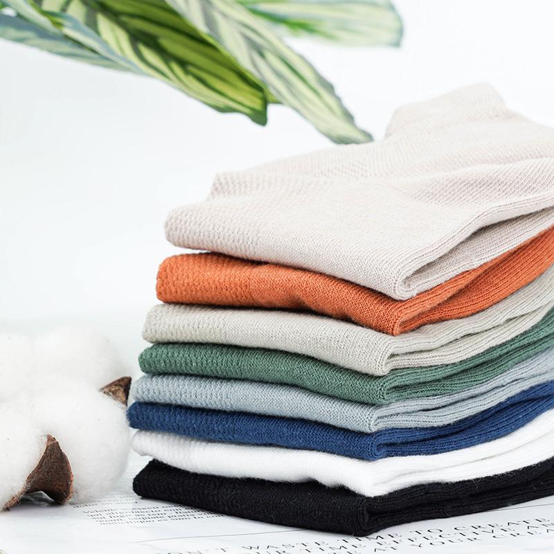5 Pairs Men's Mesh Non-Slip Cotton Short Sock Male Breathable Spring Summer Autumn Ankle Socks