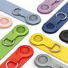 Silicone Keychain For Apple Airtags Case Protective Cover For Apple Airtag Air Tag Tracker Locator Device Anti-lost Bumper Shell