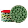 1Pc 100mm Concrete Polishing Pad Sanding Disc Grinding Wheel Resin W/Nylon Buckle For Marble Granite Polishing Buffing Pad