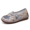 Shoes women's shoes new summer retro casual shoes linen embroidered cloth shoes shallow pedal shoes