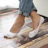 1 Pair Split Toe Socks Comfortable Breathable Cotton Anti-slip Low Cut Socks for Camping