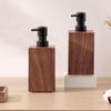 soap dispenser Walnut grain hand sanitizer bottle bubble bottle foam hotel high-end shampoo bath gel separate bottles  dispenser