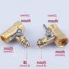Copper Water Purifier Inlet Tee & Diverter Connector Faucet Adapter