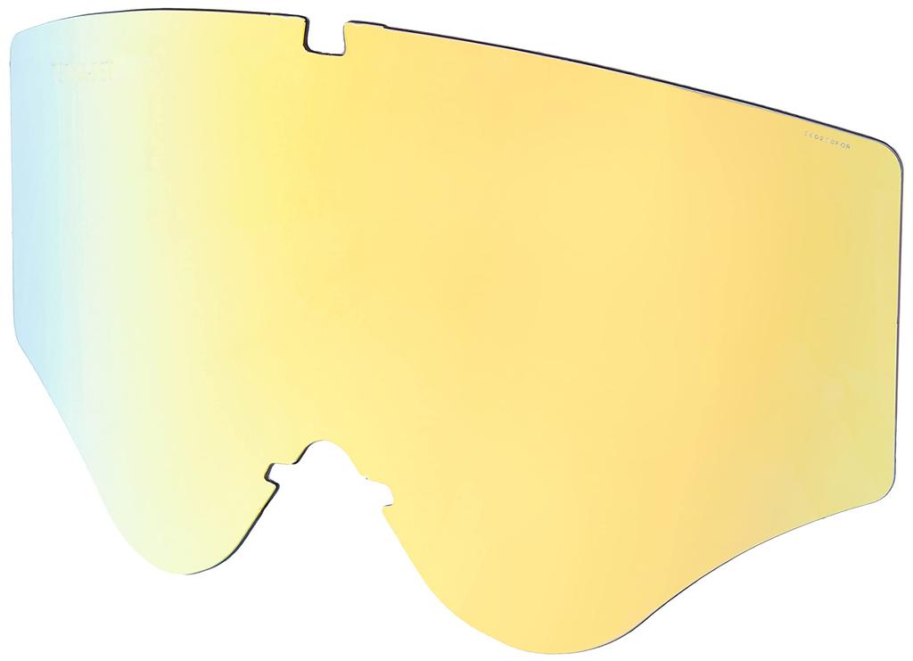 Swans L-797-M Dirt Goggles, Made in Japan, Lens Color: Flash Orange Mirror x Smoke