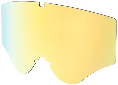 Swans L-797-M Motocross-Brille, Hergestellt in Japan, Linsenfarbe: Flash Orange Spiegel x Rauch