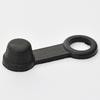 Daytona Breeder Rubber Cap Black 4 Pieces 96476