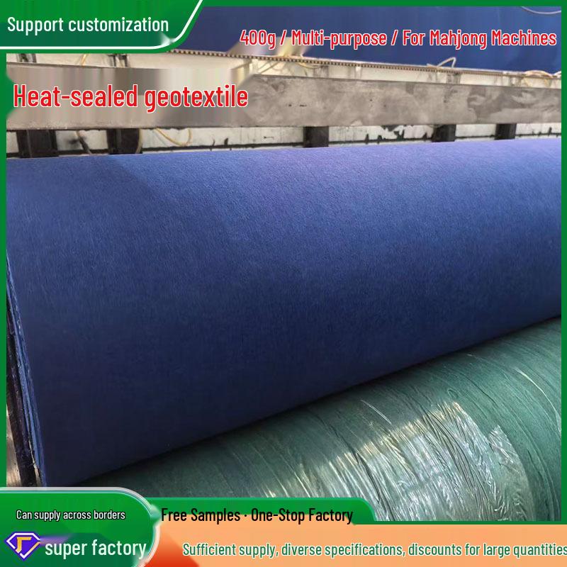 400g Thickened Breathable Polyester Geotextile for Mahjong Machines 200g синий