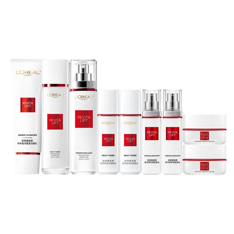Loreal Paris LOreal Rejuvenating Facial Cleansing Cream Skin Care Products - Rejuvenating Facial Cleansing Cream 9-piece Set Anti-wrinkle lightening l