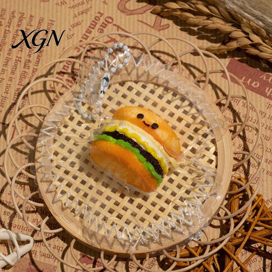 Squeeze Stress Ball Relief Food Toy Slow Rising Simulated Cake Bread Sandwich Sensory Dessert Pinch Fidget Kids