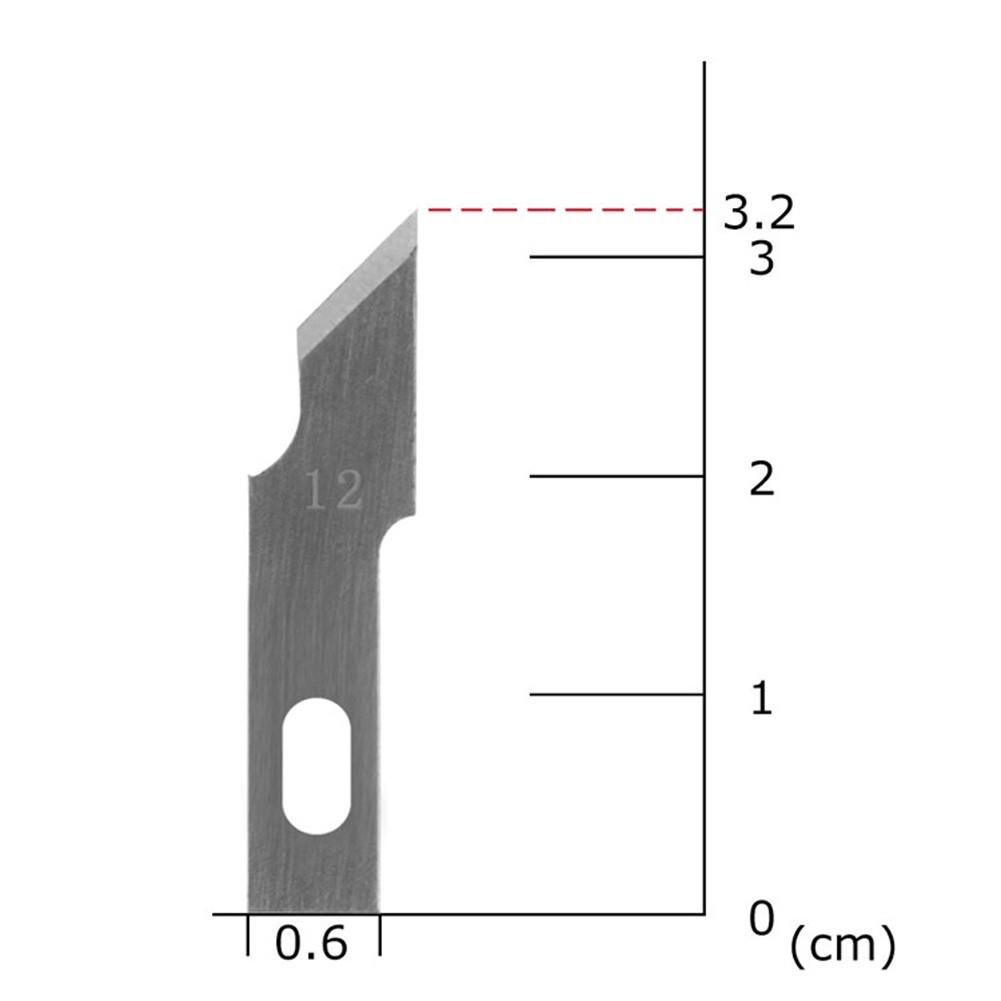 Ambachtelijke Snijmesen DIY Handgereedschap 1 Set 10 Stuks Handwerk Graveren Zilverstaal