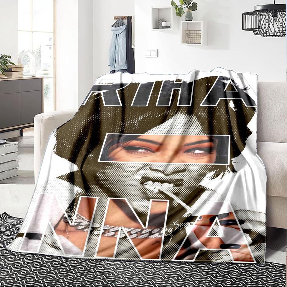 Rihanna Blanket, High quality Comfortable for All Seasons, Home Decor, Warmth and Comfort